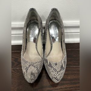 Michael Kors Snake Print Heels